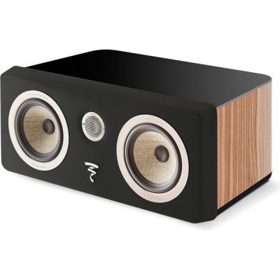 Enceintes centrales Focal Kanta Center Noyer / Noir mat