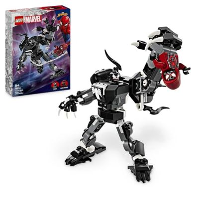 LEGO | Marvel L’Armure Robot de Venom Contre Miles Morales, Jouet de Construction avec Minifigurines pour Les Garçons et Les Filles dès 6 Ans 76276