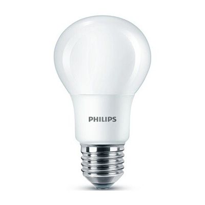image PHILIPS Ampoule LED standard 8-60w E27 dépolie, blanc chaud - L'unité