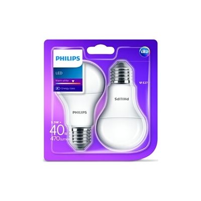 image Philips Lighting 929001234261 Ampoule LED, Synthétique, E27, 5 W, Blanc