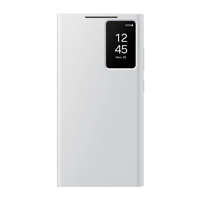 image Samsung Étui Portefeuille Galaxy S24 Ultra Smart View, Blanc