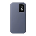 image produit Samsung Smart View Étui de Protection Portefeuille EF-ZS926 pour Galaxy S24+ avec Compartiment pour Cartes et fenêtre Violet - livrable en France