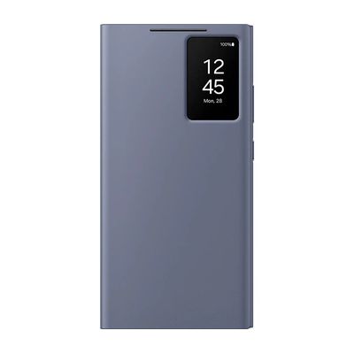 image Samsung Étui Portefeuille Galaxy S24 Ultra Smart View - Violet