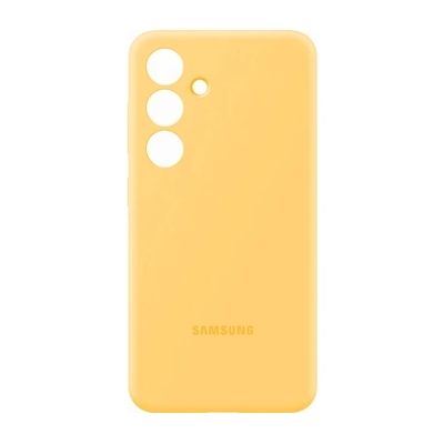 image Samsung Coque Silicone Galaxy S24 Jaune