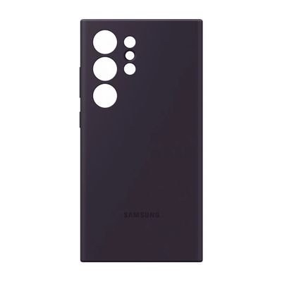 image Samsung Coque Silicone Galaxy S24 Ultra Violet Fonce