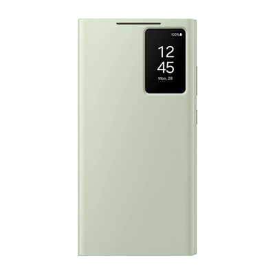 image Samsung Étui Portefeuille Galaxy S24 Ultra Smart View - Vert Clair