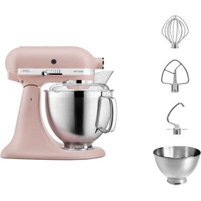 image Robot pâtissier KITCHENAID 5KSM185PSEFT Rose Plume