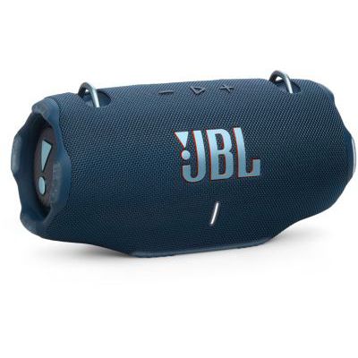 image JBL Xtreme 4, Enceinte Portable Bluetooth avec Son Pro, jusqu'à 24h d'autonomie, Recharge Rapide, Étanche indice IP67, bandoulière Incluse, en Bleu