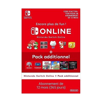 Nintendo Switch Online + Expansion Pack (Individual Membership) - Standard | Nintendo Switch – Code jeu à télécharger
