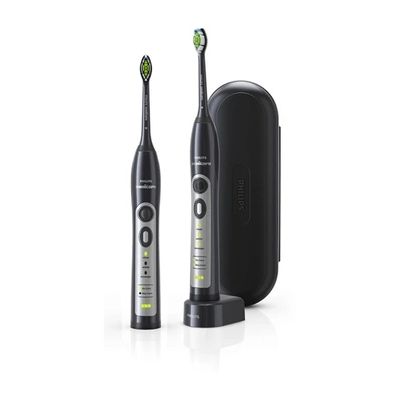image Philips Sonicare HX6912/51 Flexcare brosse à dents électrique - 2 Manches - Noir