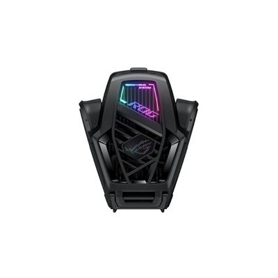 image ASUS ROG Ventilateur AeroActive Cooler X, Trépied intégré, 2 Boutons Physiques, Port casque Jack 3.5mm, Port USB Type-C