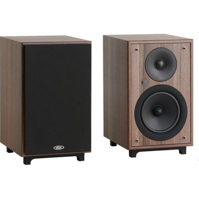 image Enceintes sans fil hi-fi Eltax Monitor III Neo Active BT Bois foncé