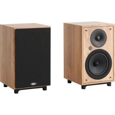 image Enceintes sans fil hi-fi Eltax Monitor III Neo Active BT Bois clair