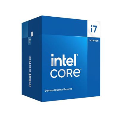image Intel® Core™ i7-14700F, processeur pour PC de bureau, 20 cœurs (8 P-cores + 12 E-cores) jusqu'à 5,4 GHz