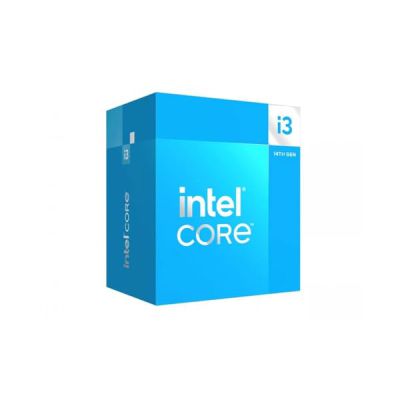 image Intel® Core™ i3-14100F, processeur pour PC de bureau, 4 cœurs (4 P-cores + 0 E-core) jusqu'à 4,7 GHz