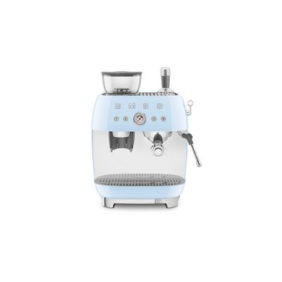 image Smeg EGF03PBEU espresso coffee machine, bean-to-cup machine 50s Style, pastellblau