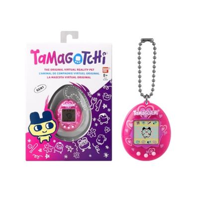 image Bandai - Tamagotchi - Tamagotchi Original - Lots of Love - Animal électronique virtuel avec écran Couleur, 3 Boutons et Jeux - Jouet Animal interactif en Français - Jouet Enfant 8 Ans et + - 42975