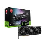 image produit MSI GeForce RTX 4070 Super 12G Gaming X Slim Carte Graphique de Jeu - 12 Go GDDR6X, 2655 MHz, PCI Express Gen 4, 192 Bits, 3X DP v 1.4a, HDMI 2.1a (Prend en Charge 4K & 8K HDR) - livrable en France