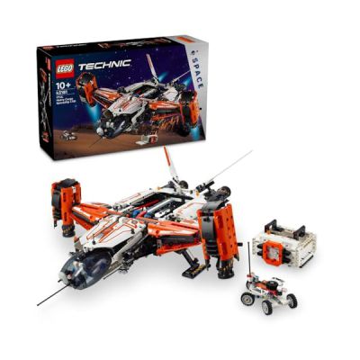 image LEGO Technic 42181 Le Vaisseau Spatial Cargo VTOL LT81, Jouet de Construction de l'Espace