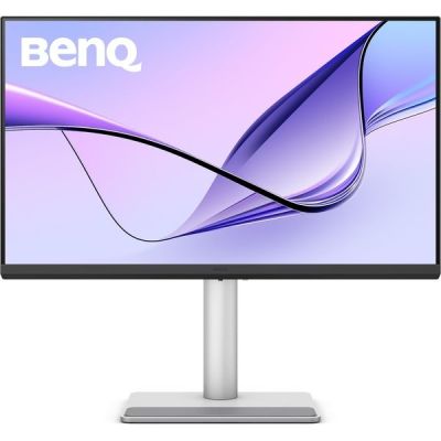 image BenQ MA270UP 27" 4K 3840x2160 Nano Gloss Monitor pour MacBook, Double USB-C90W/15W, Correspondance colorimétrique Mac, hub USB intégré, contrôle Via macOS, Pied réglable, Espace colorimétrique P3