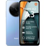 image produit Xiaomi REDMI A3 4, Telephone portable128GB, Double caméra avec IA, Compatible Charge Rapide 10W, Bleu - livrable en France