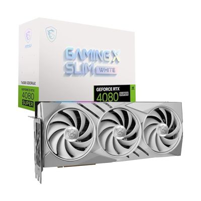 image MSI GeForce RTX 4080 Super 16G Gaming X Slim White