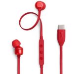 image produit JBL Tune 310 C, Écouteurs filaires Hi-Res, son Pure Bass JBL, connexion USB-C, câble plat anti-nœuds, télécommande à trois touches avec microphone, rouge