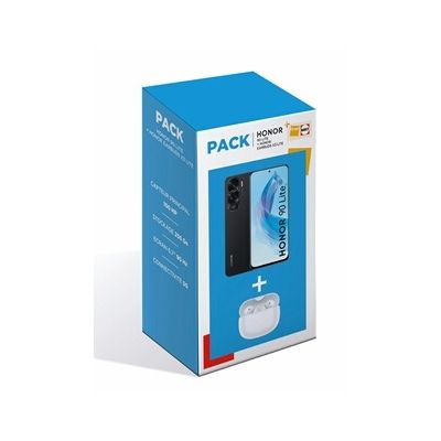 Smartphone Honor Pack 90 Lite 256Go Noir 5G + Earbuds X3 Lite