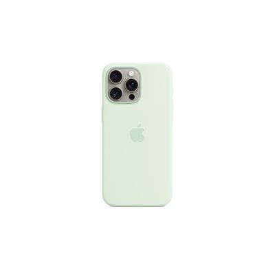 image Apple Coque en Silicone avec MagSafe pour iPhone 15 Pro Max - Menthe Douce ​​​​​​​