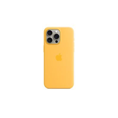 image Apple Coque en Silicone avec MagSafe pour iPhone 15 Pro Max - Rayon de Soleil ​​​​​​​