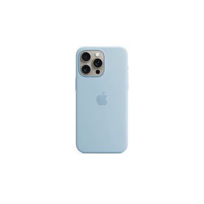 image Apple Coque en Silicone avec MagSafe pour iPhone 15 Pro Max - Bleu Clair ​​​​​​​