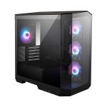 image produit MSI MAG PANO M100R PZ Boîtier PC Micro-ATX, 4 x Ventilateurs ARGB 120 mm (3 à pâles inversées), hub de contrôle ARGB, Support pour Carte Graphique, filtres à poussière, USB Type-C (20 GB/s)