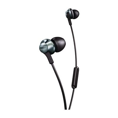 image Philips PRO6105BK/00 - Ecouteurs intra-auriculaires filaires - Noir/argent