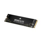 image produit Corsair MP600 Elite 2 to M.2 PCIe Gen4 x4 NVMe SSD - M.2 2280 - Lecture Séquentielle Jusqu'à 7 000 Mo/s - 3D TLC NAND Haute Densité - Noir