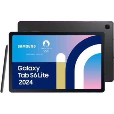 image Samsung Galaxy Tab S6 Lite SM-P620 128 Go 26,4 cm (10.4") 4 Go Wi-FI 5 (802.11ac) Gris