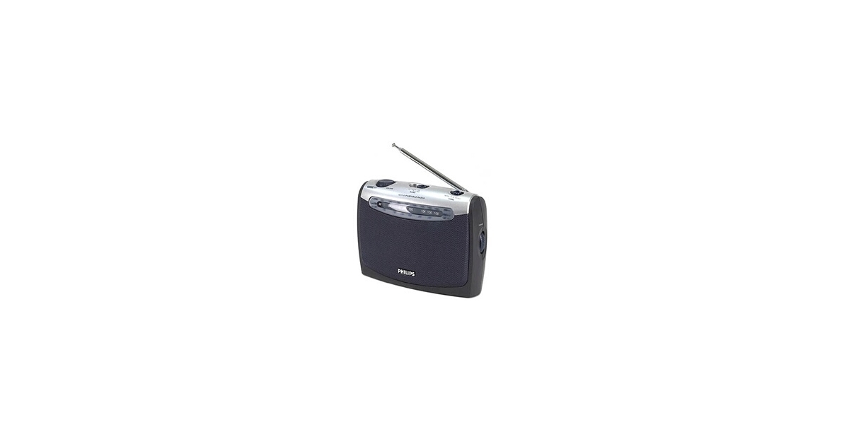 Comparer les prix Philips AE2160 Radio Portable Bleu et Gris