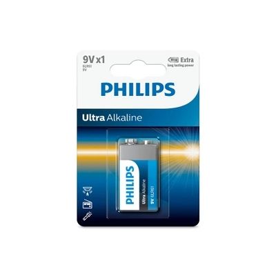 Philips Ultra Alkaline Batterie 9 V Bleu