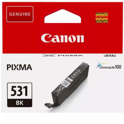 image Canon CLI-531 Black Genuine Ink Cartridge - Compatible with PIXMA TS8750