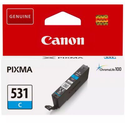 image Canon CLI-531 Cyan Genuine Ink Cartridge - Compatible with PIXMA TS8750