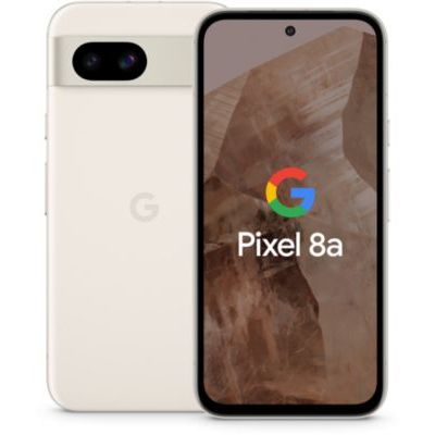 image Google Pixel 8a – Smartphone Android débloqué avec module Photo Pixel avancé, Une journée complète d'autonomie et Une sécurité Robuste – Porcelaine, 128GB