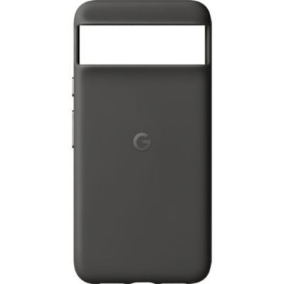 image Google Coque Pixel 8a – Silicone Durable dans Le Temps résistant aux Taches – Coque pour téléphone Android – Noir Volcanique