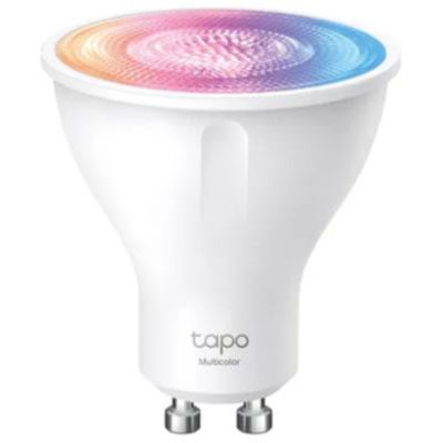 image Tapo Ampoule Connectée WiFi, Ampoule LED GU10 Multicolore 2200K-6500K, Dimmable 350 Lumens, 3.7W équivalent à 50W, Compatible avec Alexa et Google Home, Economie d'énergie, Tapo L630