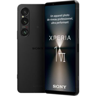 image Smartphone SONY XPERIA 1 VI Noir 256Go 5G