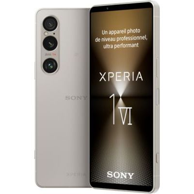 image Smartphone SONY XPERIA 1 VI Argent 256Go 5G