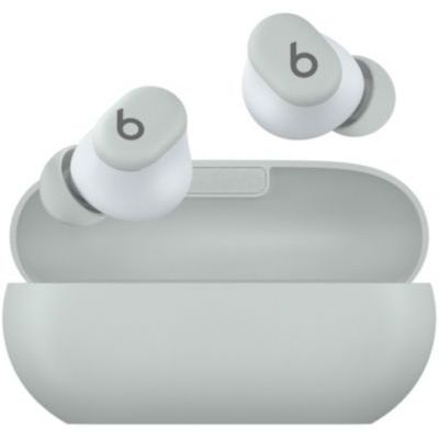 image Beats Solo Buds – Écouteurs Bluetooth sans Fil | 18 Heures d'autonomie | Compatibilité Apple et Android | Microphone intégré – Gris Orage