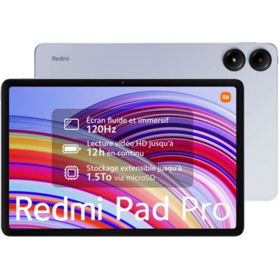 image Tablette Android XIAOMI Redmi Pad Pro 6 Bleu 128Go