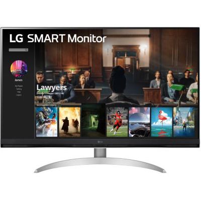 image LG LG MyView Smart Monitor 32SQ700S-W.AEU Tout-en-Un 32" - Dalle VA résolution FHD (3840x2160), 5ms GtG 60Hz, HDR 10, DCI-P3 90%, inclinable
