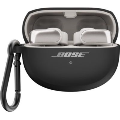 image Étui en Silicone pour écouteurs Oreilles Libres Bose Ultra, Noir