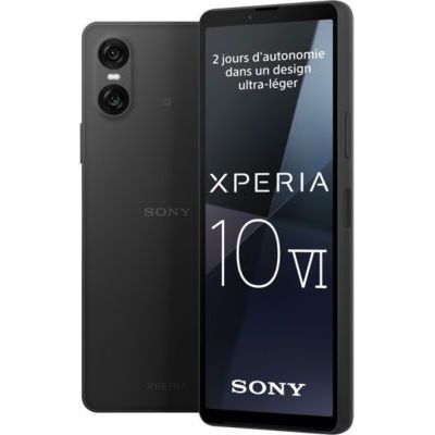 image Smartphone SONY XPERIA 10 VI Noir 128Go 5G