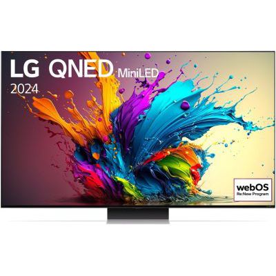 image LG TV QNED MiniLED 4K 2024 | 65QNED91T | 65'' (164 cm) | QNED | Processeur α8 AI 4K | Alexa